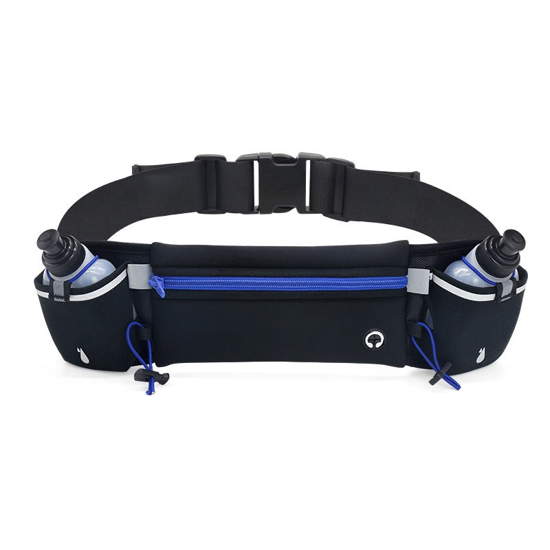 New Outdoor Sports Waist Bag Fitness Multi functional Water Bottle Bag Close fitting Running Phone Waist Bag Marathon Bag - Korvel