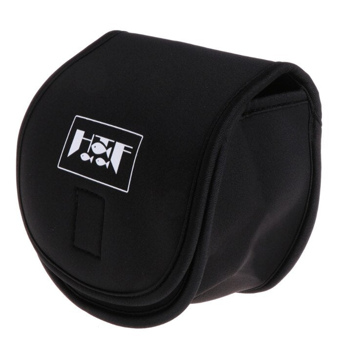 Spinning Reel Pouch Baitcasting Fishing Reel Bag Protective Case Cover Holder - Korvel