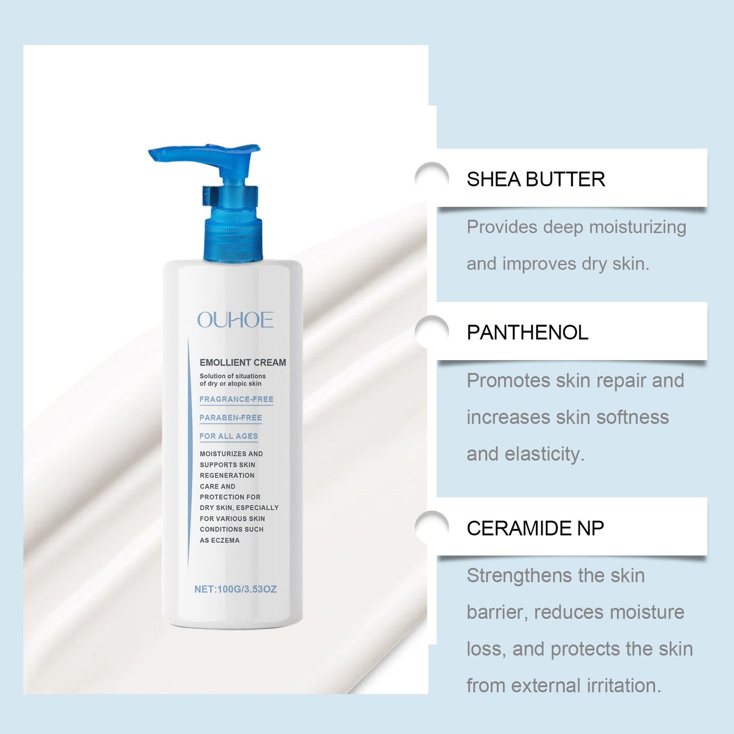 Moisturizing Care Cream, Moisturizing, Moisturizing, Non-Greasy Body, Leaving Fragrance, Moisturizing, Moisturizing, Dry Skin And Moisturizing - Korvel