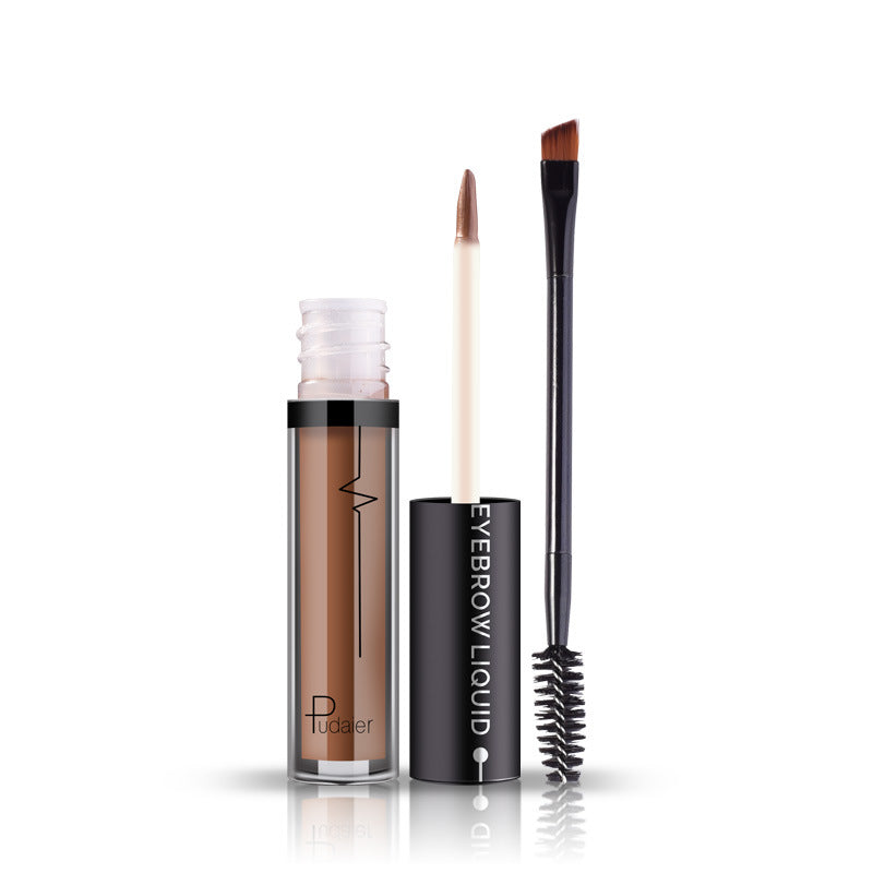 Pudaier 24Hour Waterproof Non-Fading Eyebrow Liquid Semi-Permanent Magic Eyebrow Cream - Korvel