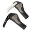 Mountain Bike Ergonomic Vice Handle Claw Handle Aluminum Alloy Grip (A Horn) - Korvel