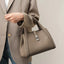 Fashionable Korean-Style Large-Capacity Leather Handbag