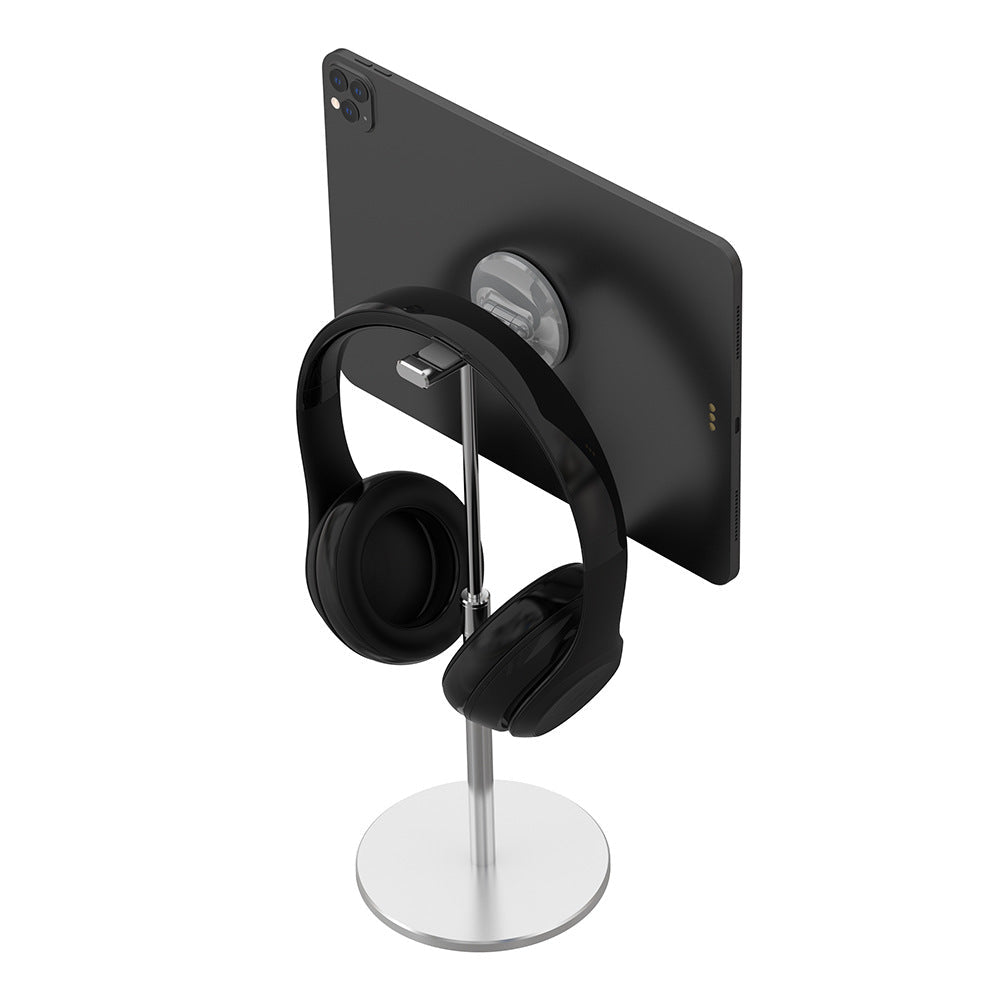 Face Disc Lift Hanging Headphone Bracket Suitable For Apple ipad Mobile Phone Tablet Universal Magnetic Bracket - Korvel