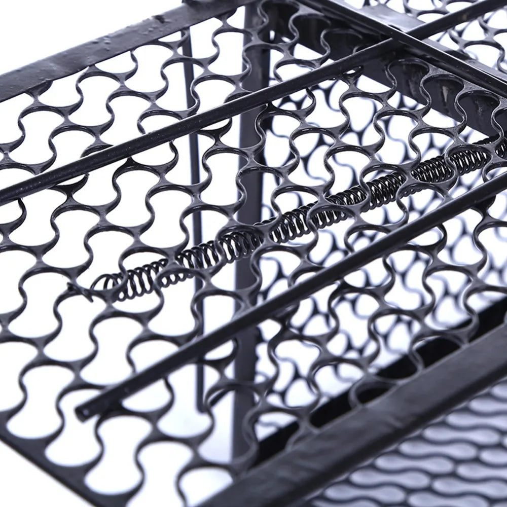 Self-locking Trap Catcher Mouse Rat Bait Mice Live Box Mice Trap Cage Household Mouse Catcher  Animal Control Hamster Iron Cage - Korvel