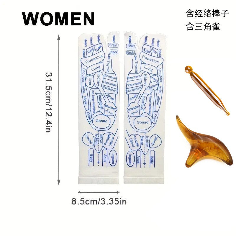 Reflexology Socks for Foot Massage and Relaxation