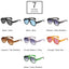 Retro Punk Men Pilot Sunglasses Fashion Rivets Decoration Gradient Eyewear Shades UV400 Women Trending Purple Sun Glasses - Korvel