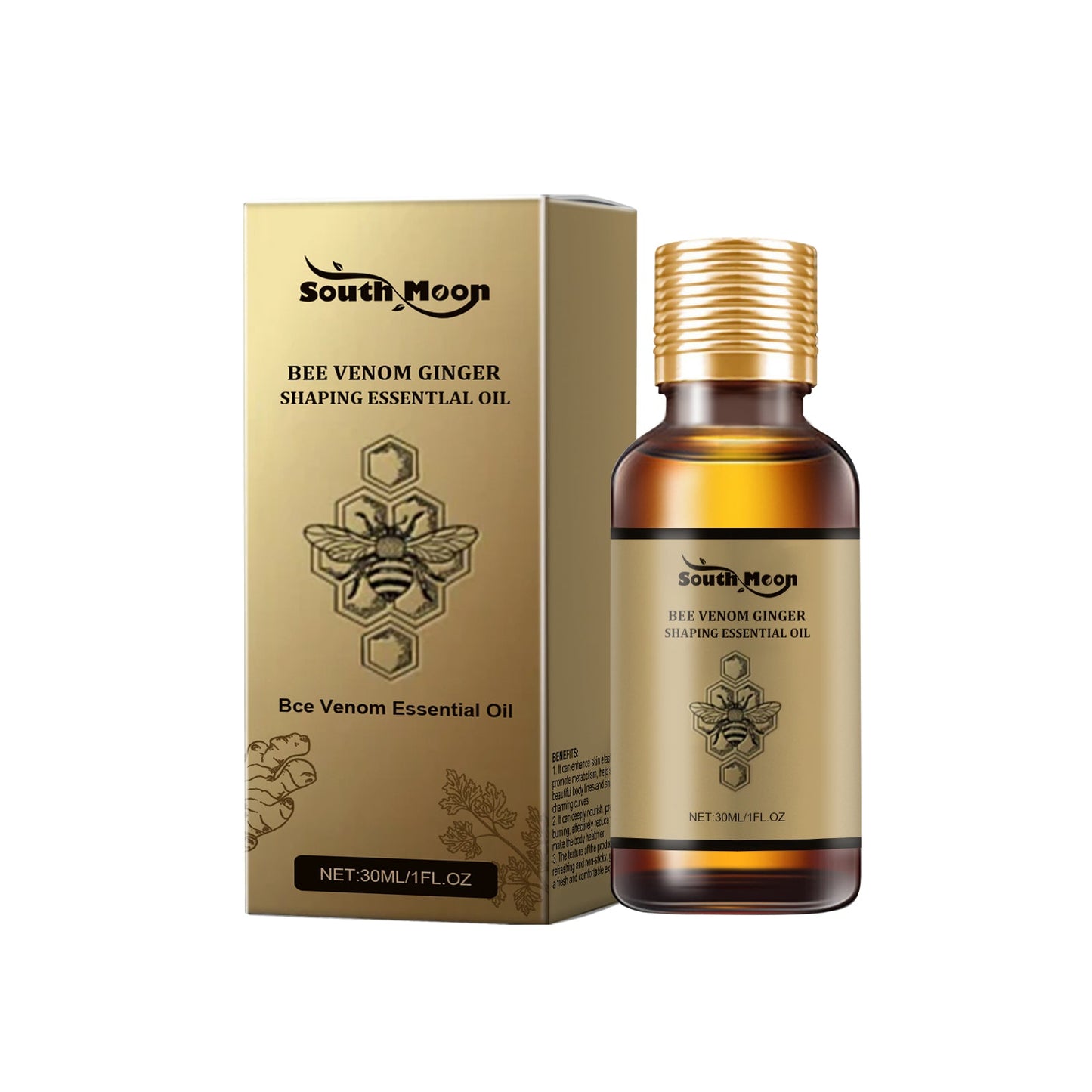 Aceite Esencial Modelador de Cuerpo con Veneno de Abeja