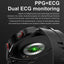 HW20 Smart Watch ECG+PPG Business Stainless Steel Strap 1.46 Large Screen Bluetooth Call Smart Watch - Korvel