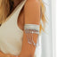 Western Cowboy Style Metal Tassel Arm Chain Bracelet