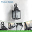 Large Outdoor Wall Lamps With Glass - Korvel