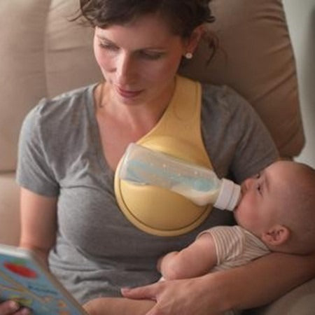 Manual Baby Bottle Feeder with No Handheld Rack