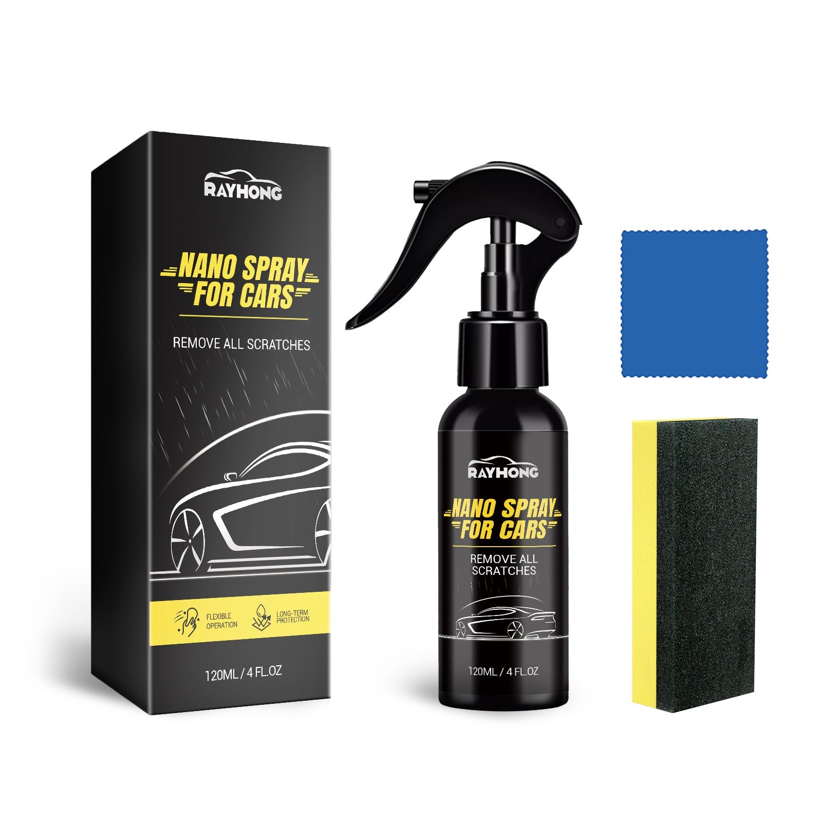 Car Coating Spray Car Paint Brightening Refurbished Dust Cleaning Oil Maintenance Coating Agent - Korvel