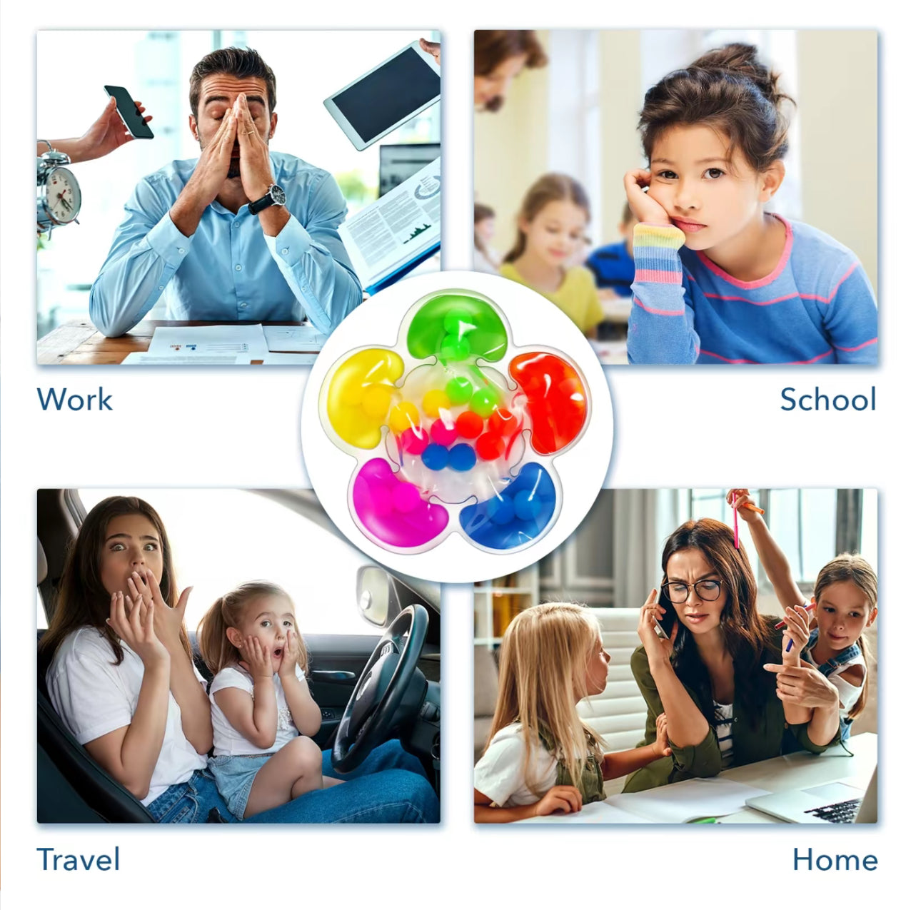 Juego Sensorial ColorNest - Juguete Educativo Atractivo