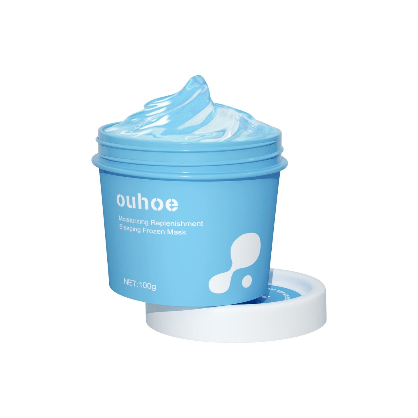 Hydrating And Moisturizing Sleep Frozen Mask, Shrink Pores Brightens Skin, Refreshes And Moisturizes Spread Mask - Korvel