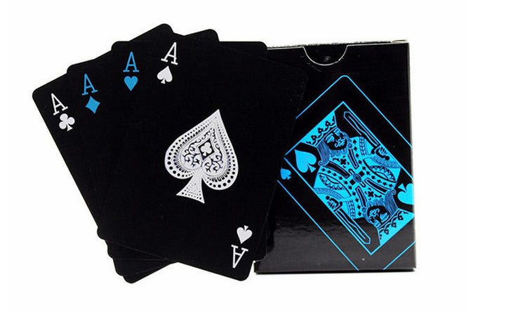 Cartes à jouer en PVC imperméable de qualité supérieure