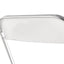 Transparent chair, stackable folding chair, PC plastic living room chair, chrome frame foldable acrylic chair, O-Clear - Korvel