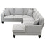 [VIDEO provided] [New] 108*85.5" Modern U Shape Sectional Sofa 7 Seat Fabric Sectional Sofa Set - Korvel