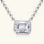 1 Carat Moissanite 925 Sterling Silver Pendant Necklace - Korvel