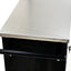 7 DRAWERS MULTIFUNCTIONAL TOOL CART WITH WHEELS-BLACK+BLUE - Korvel