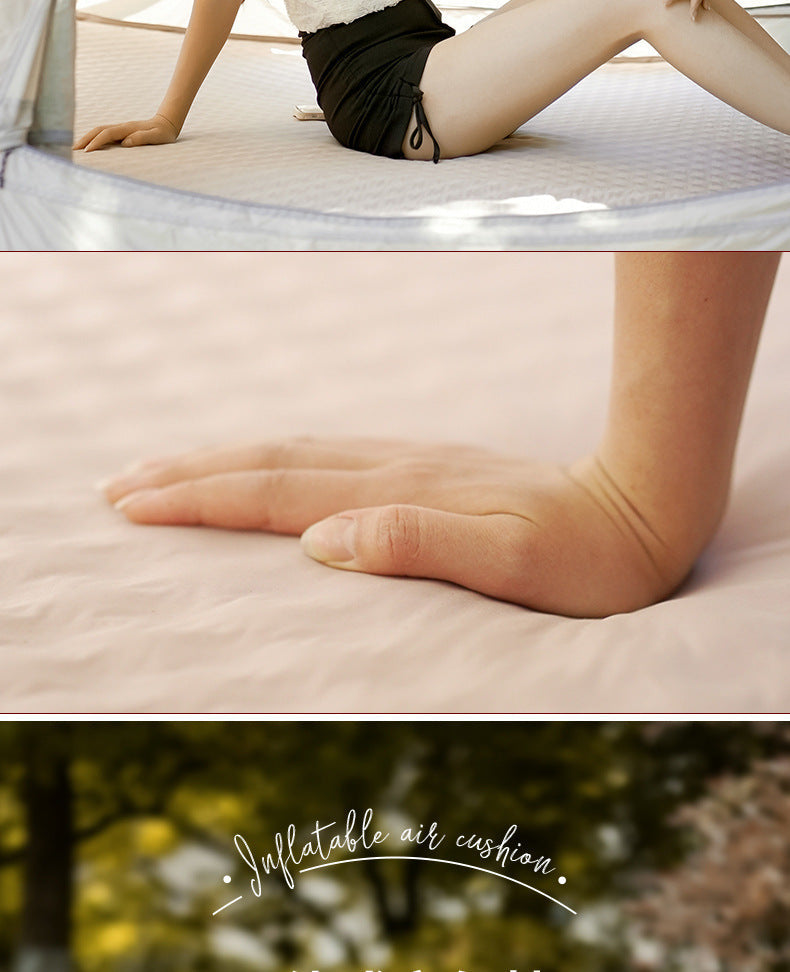 Product camouflage Can Be Spliced Self Inflating Cushion Air Mattress Camping Mat With Pillow - Korvel
