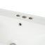 30-Inch White Bathroom Vanity with Ceramic Sink and Versatile Storage - Ideal for Small Bathrooms - Korvel