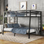 Metal Full XL over Queen Bunk Bed - Space-Saving Design