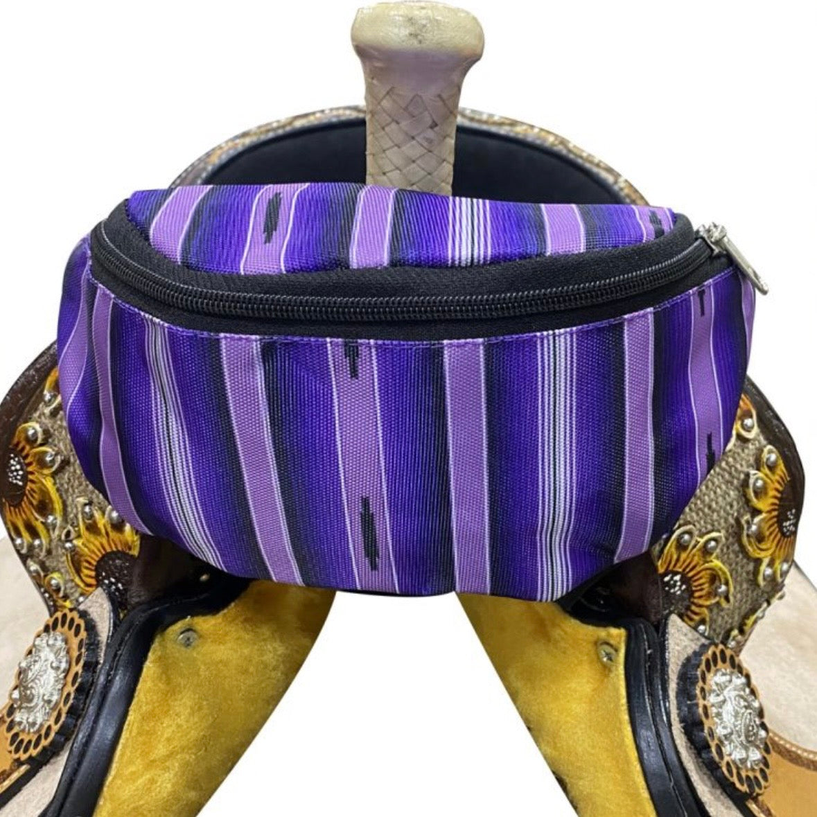 Vibrant Southwest Insulated Saddle Pouch - Korvel
