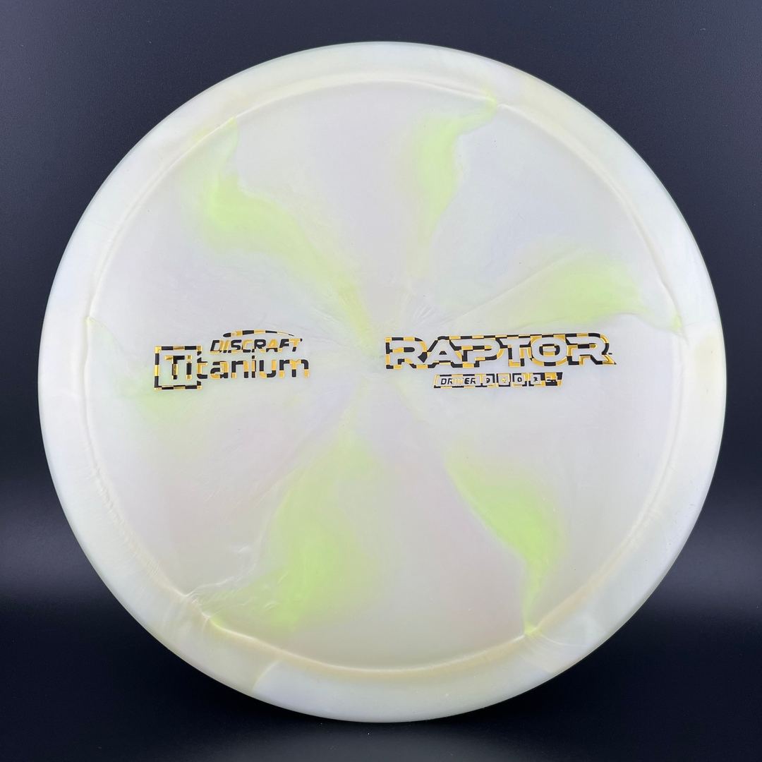 Controlador de Disco de Golf Titanium Swirl Raptor