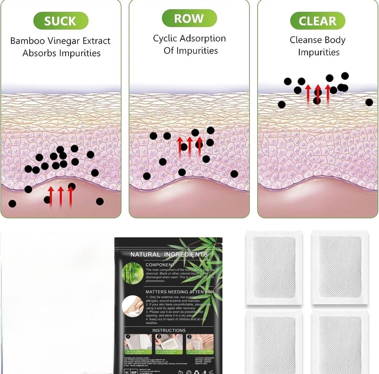 DetoxSoothe Foot Pads - Korvel