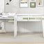Lit mezzanine en forme de L pour enfant avec échelle et toboggan - Blanc