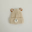 Autumn and winter children warm knitted hat cute bear candy color woolen hat Korean male and female baby warm hat trend - Korvel