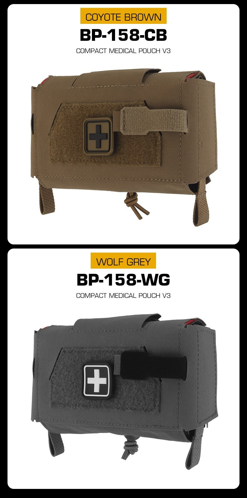 Sac de Traumatologie Compact V3 Trousse de Premiers Secours Tactique