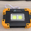 Mini COB Camping Light - Recargable por USB y Portátil