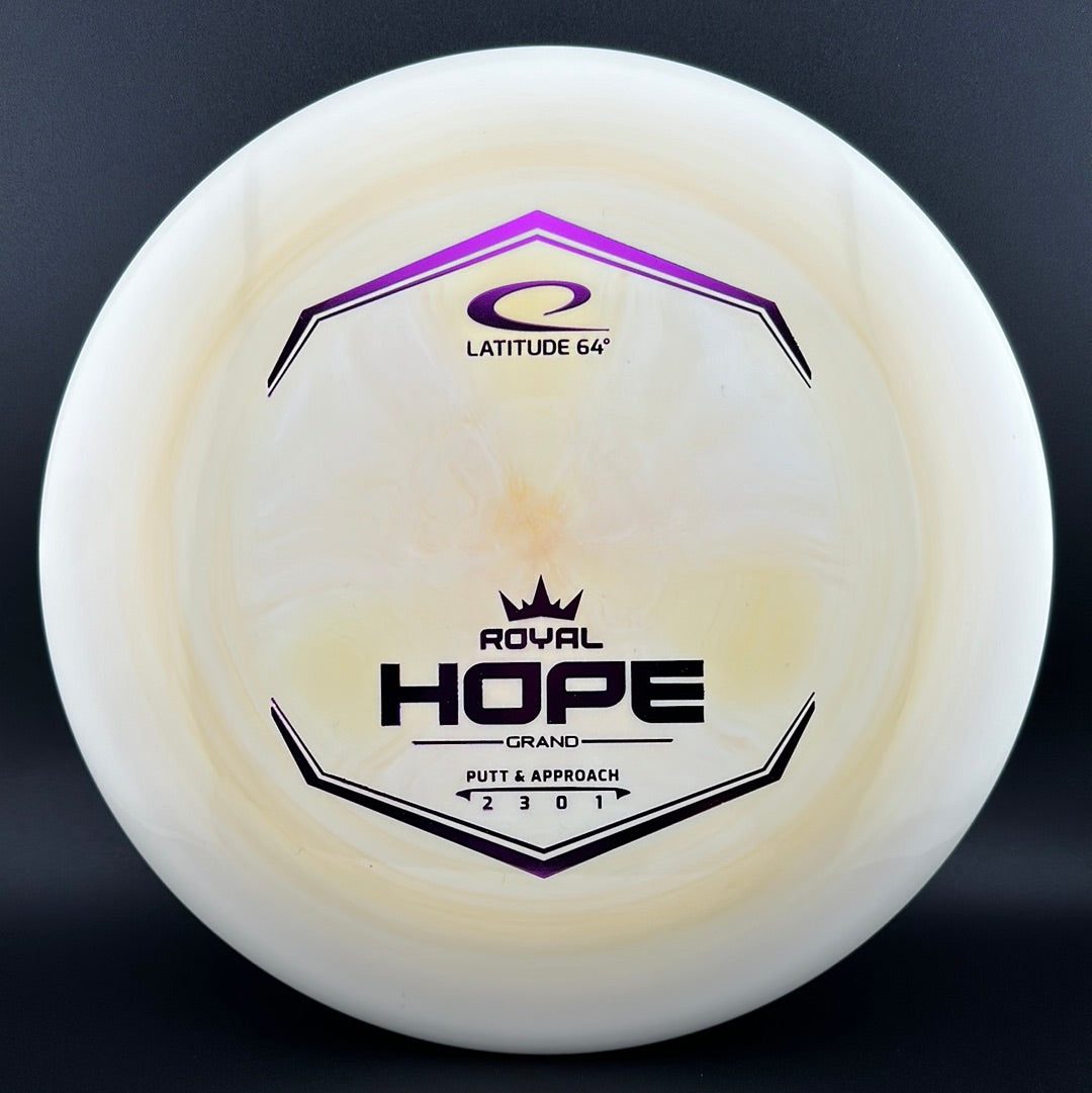 Royal Grand Hope - Putter de Disc Golf de Première Édition