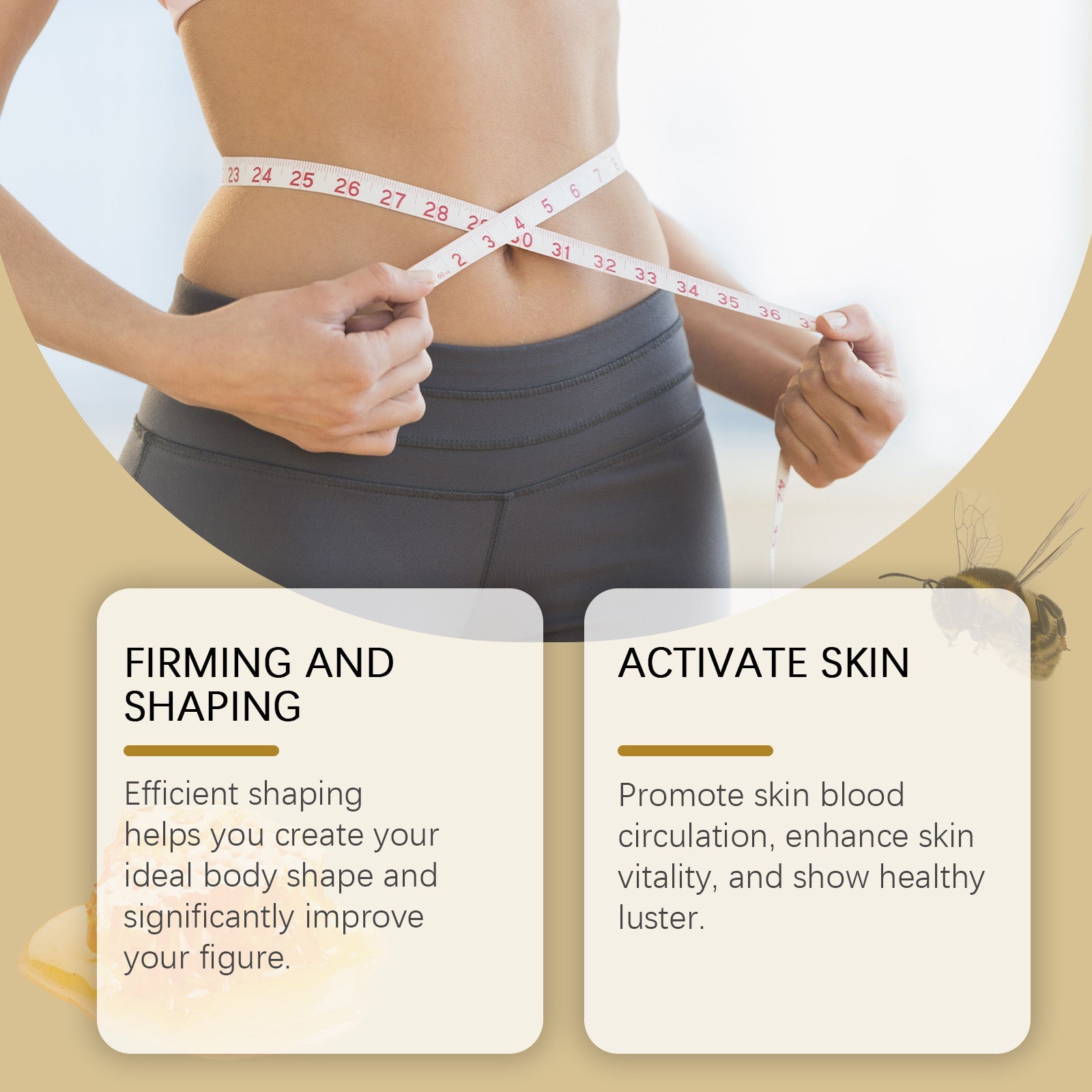 Body Care Patch, Firm Skin, Nourish Light Show Natural Line Care Patch - Korvel