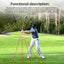 Golf swing training aid: swing plane corrector, posture indicator, indoor laser practice tool. - Korvel