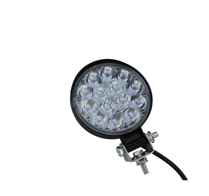 OKEEN 9LED 27W 16LED 48W Work Light 12V 24V Car LED Spotlight Square Round Auto Truck Off Road Mini Ledbar Offroad Accessories - Korvel