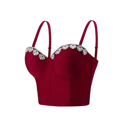 Débardeur Corset Élégant en Fishbone