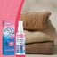 Spray anti-static premium contre les plis pour des vêtements lisses et confortables