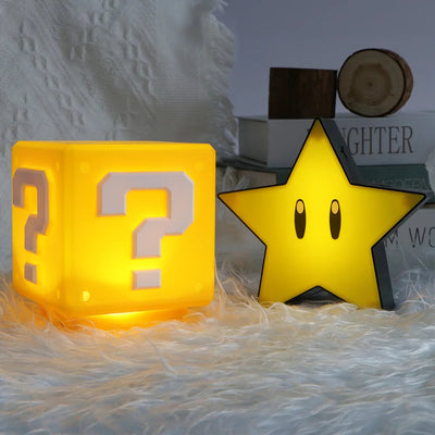 LED Question Mark Night Light Games Toy Children  Table Lamp USB Charging Kids Birthday Gift - Korvel