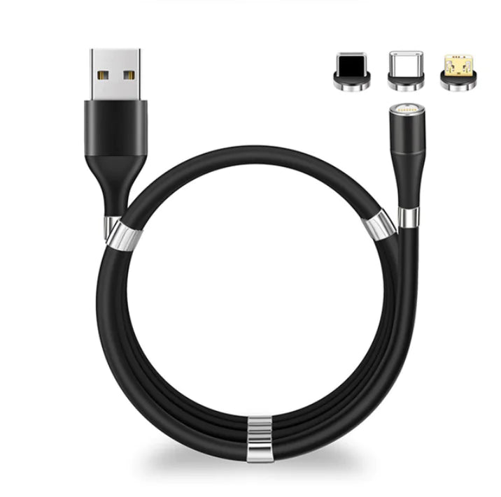 Cable Magnético Autoventilado para Dispositivos Samsung y Huawei