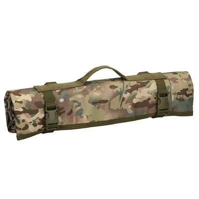 Outdoor non-slip shooting mat: double, portable, tactical, multi-use for training/camping. - Korvel