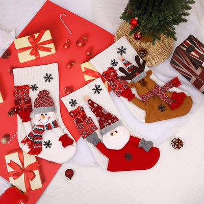 Christmas socks, Christmas gifts, Santa Claus, reindeer, Christmas gift bags, Christmas tree pendants, Christmas gifts - Korvel