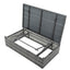 Patio Furniture, Outdoor Furniture, Seasonal PE Wicker Furniture,5 Set Wicker Furniture With Plywood Coffee Table - Korvel