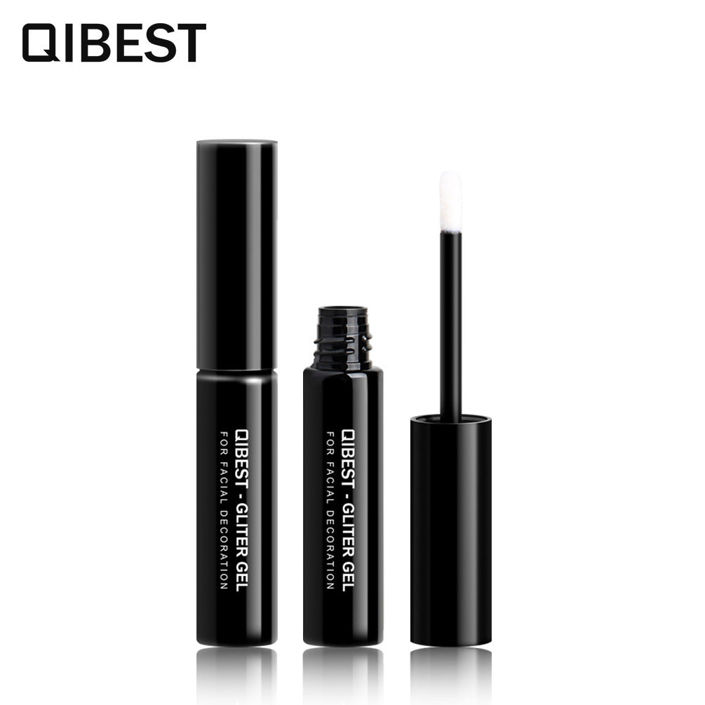 Adhesivo para Sombra de Ojos con Brillo de Secado Rápido QIBEST