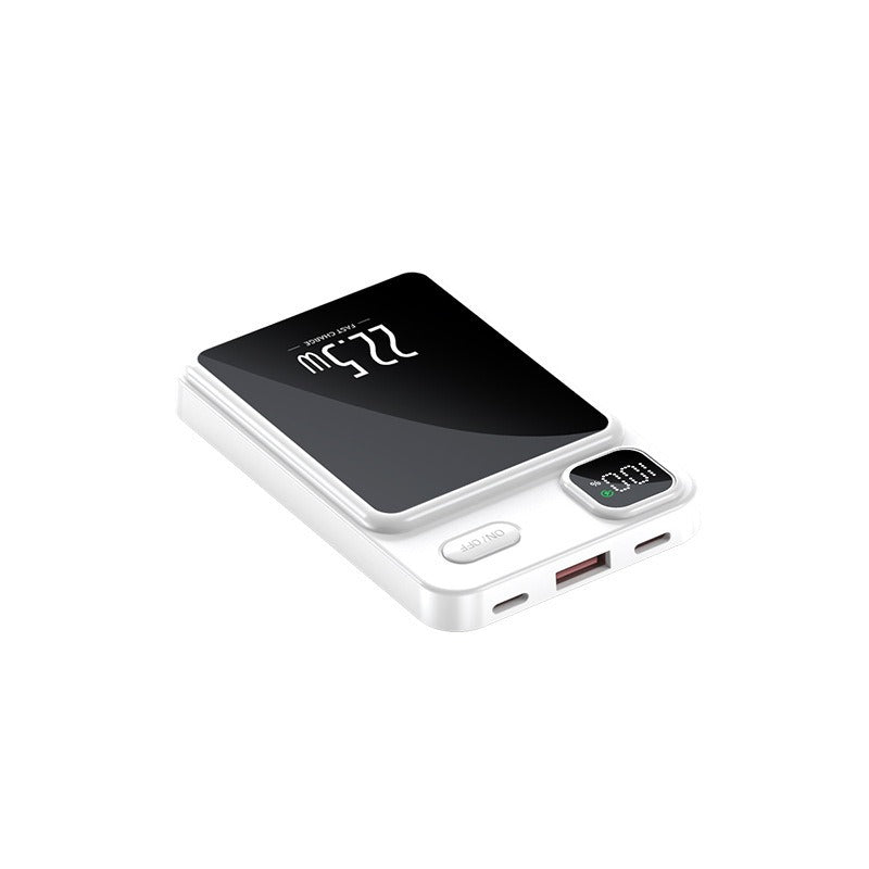 22.5W Fast Charging Wireless Power Bank - Ultra-Thin & Compact