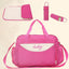 5pcs/Set Mother Mummy Diaper Bag Set Maternity Suit Large Handbag Nappy Diaper Bag Stroller Food Bag Baby Bottle Holder Bag Sets - Korvel
