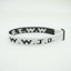 Alphabet Jacquard Printed Wrist Strap Bracelet Strap Unisex WWJD Bracelet Adjustable Bracelet - Korvel