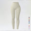 Threaded autumn and winter yoga pants seamless fitness pants high waisted sports yoga clothes leggings - Korvel