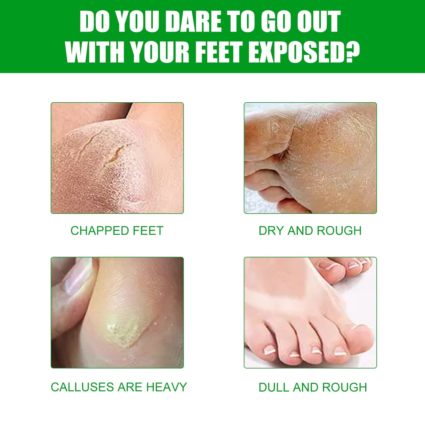Masque pour les pieds à l'Aloe Vera pour l'hydratation et le soin